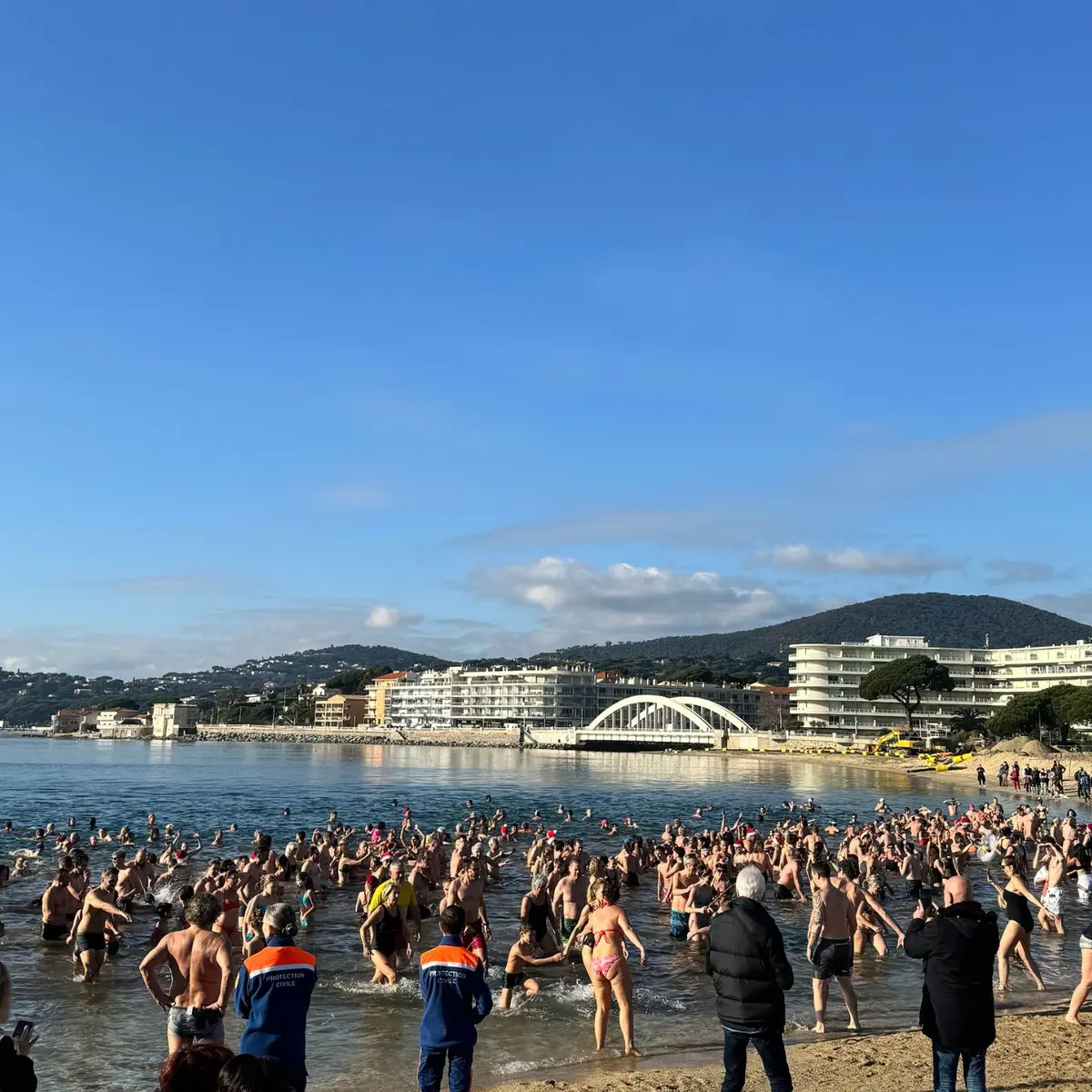 Bain du bout de l'An_Sainte-Maxime