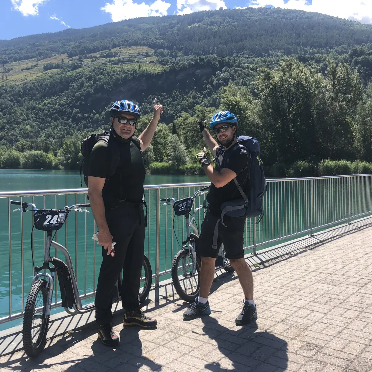 Arrivée aux Iles à Sion
