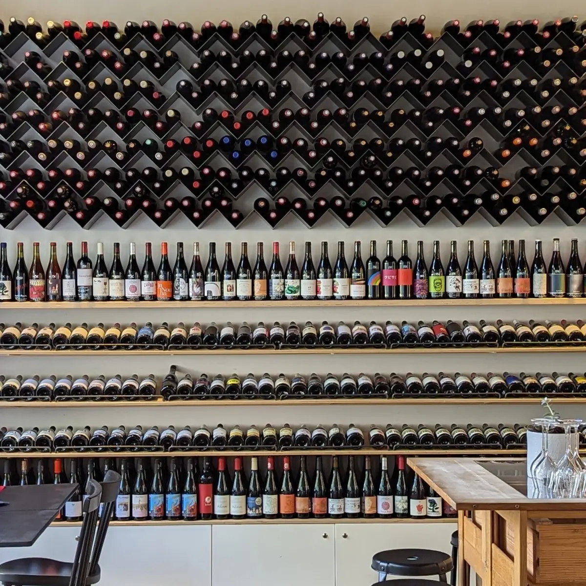 Vue intérieur Cave Jovin