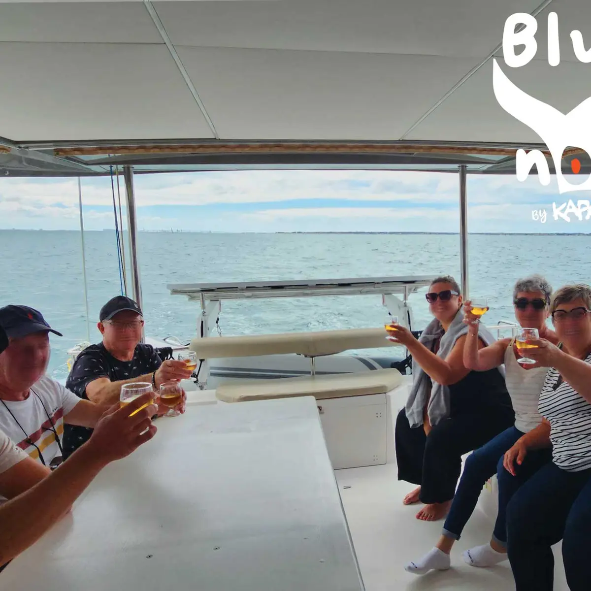 Sortie demi-journée sur un catamaran à voile de Blue Note by Kapalouest