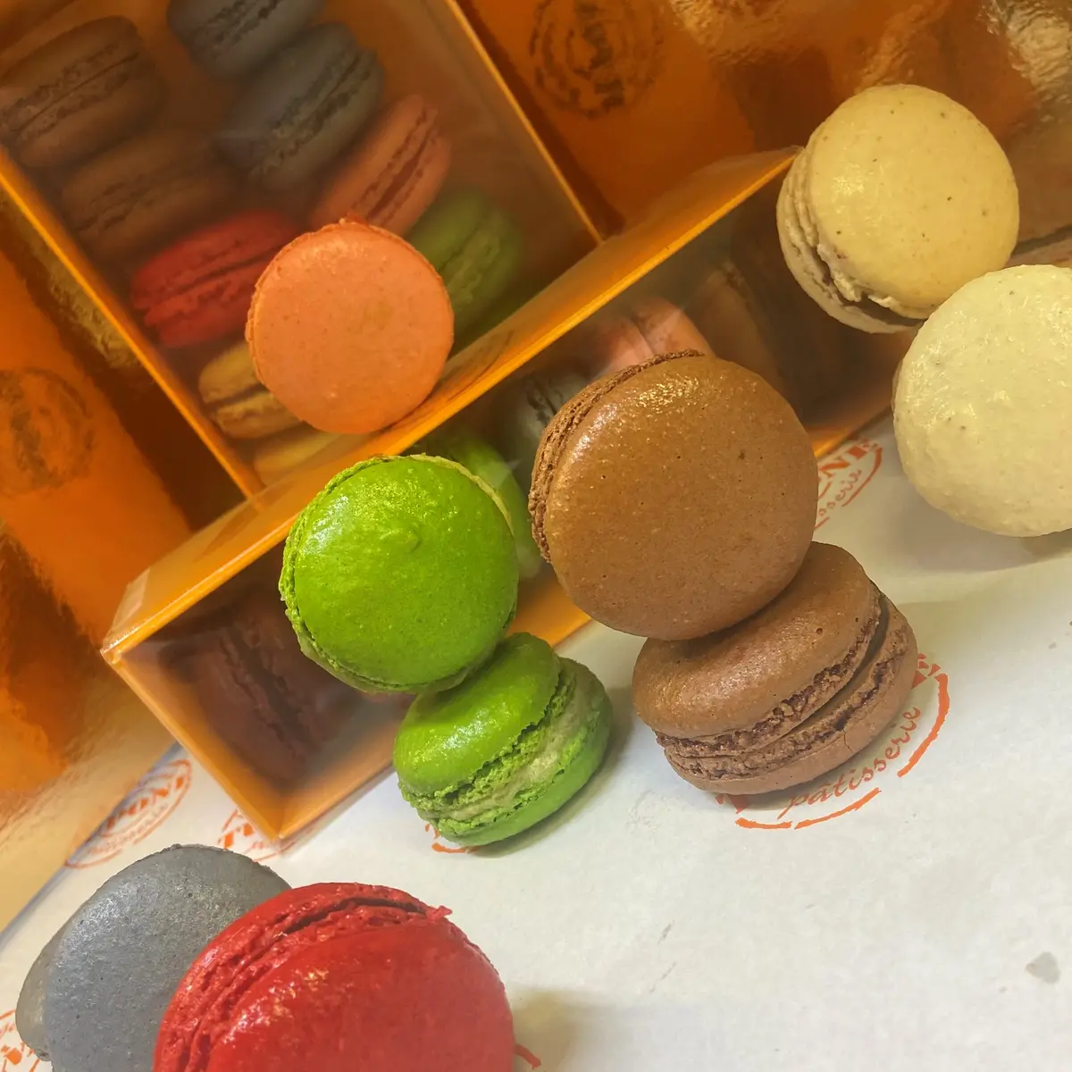 Macarons sucrés fait maison.