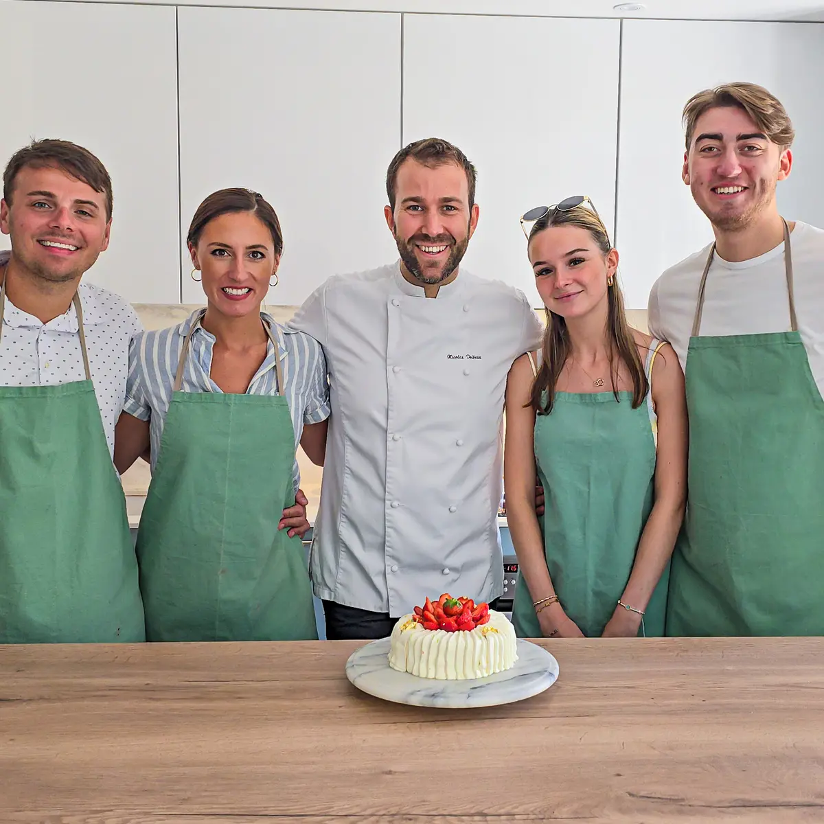 Notre atelier entremet fruits rouges