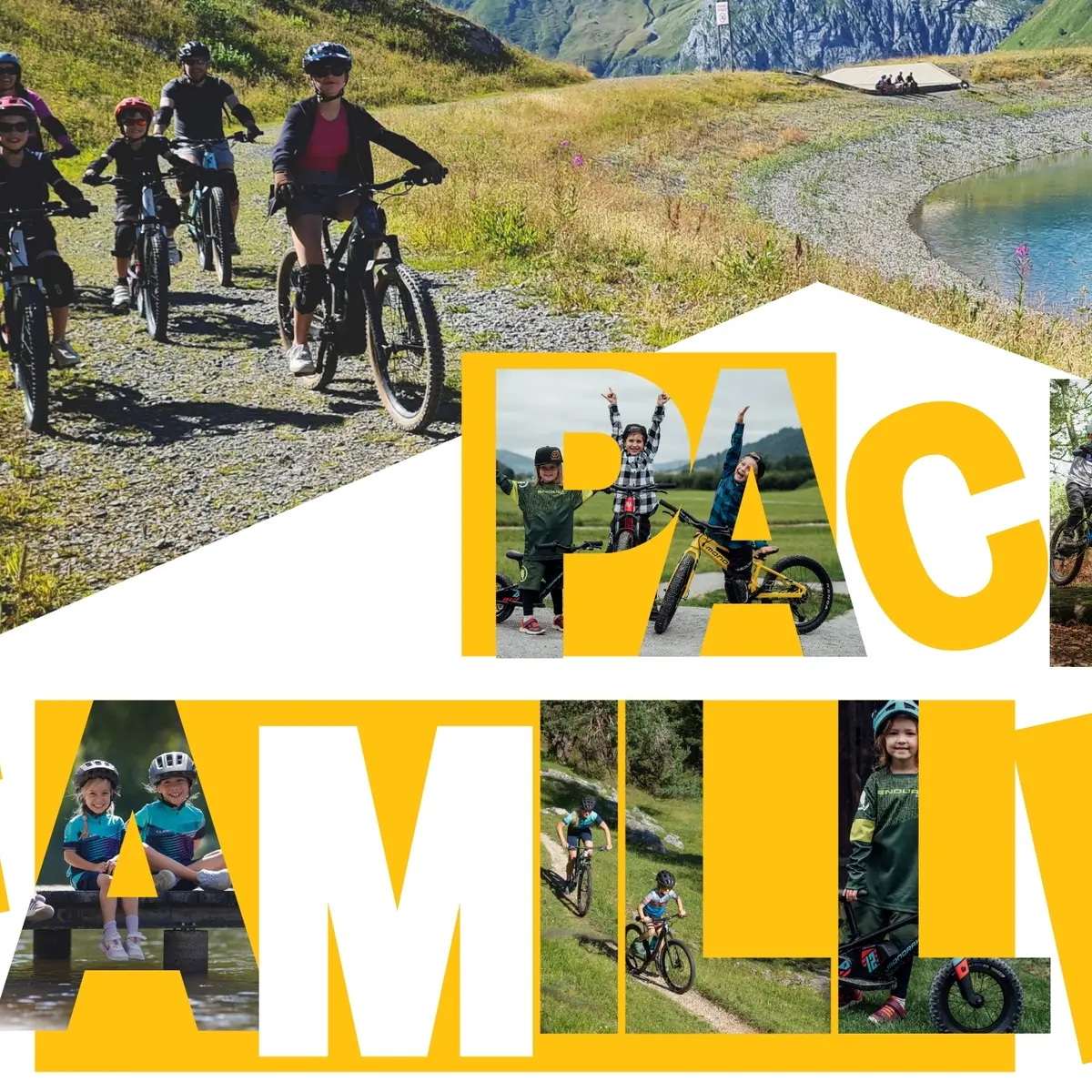 Pack famille VTT électrique