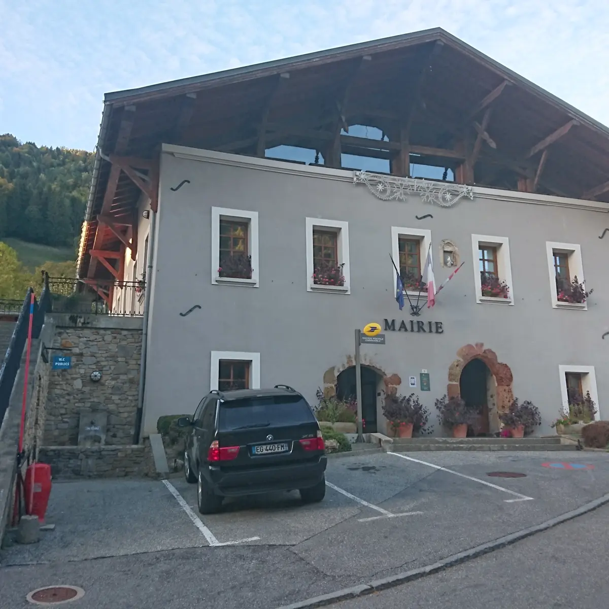 Départ de la Mairie de Villard sur Doron