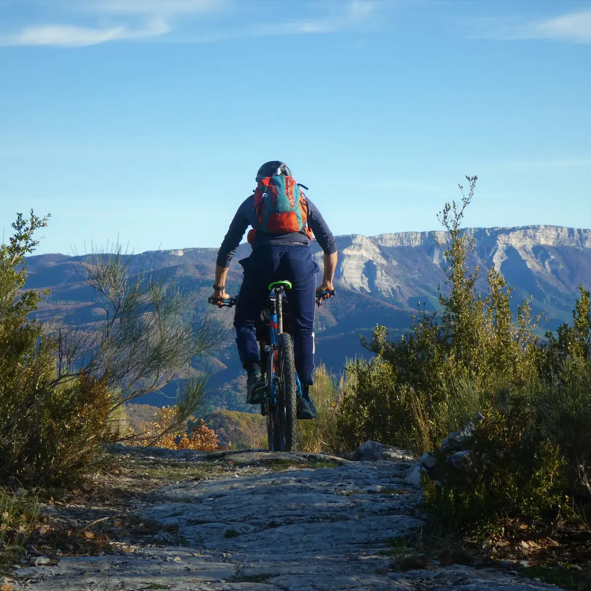 Paysages sauvages autour de la montagne de l'Ubac