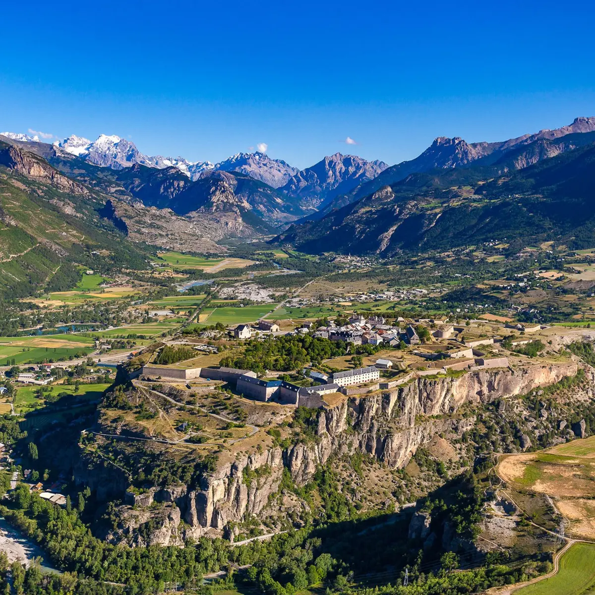 La place forte de Mont-Dauphin, classée au patrimoine mondial de l'UNESCO