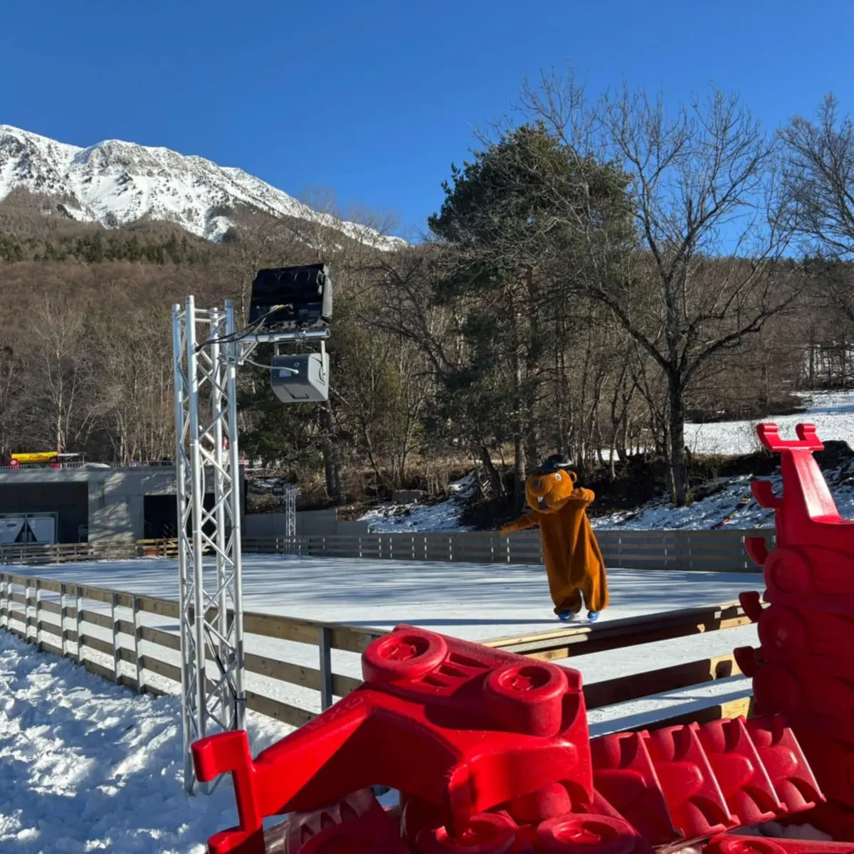 Crakotte à la patinoire