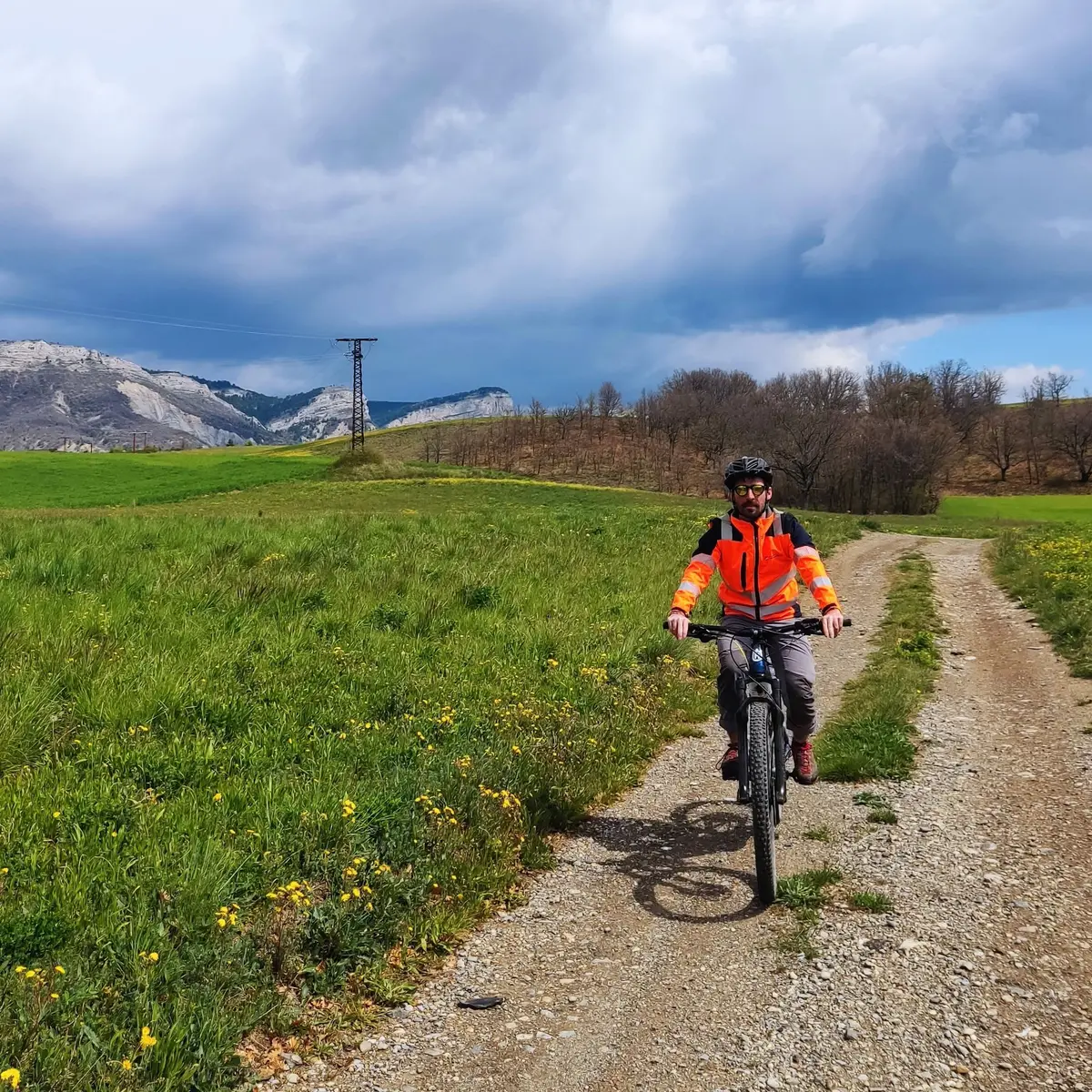 Sur les hauteurs de Laragne