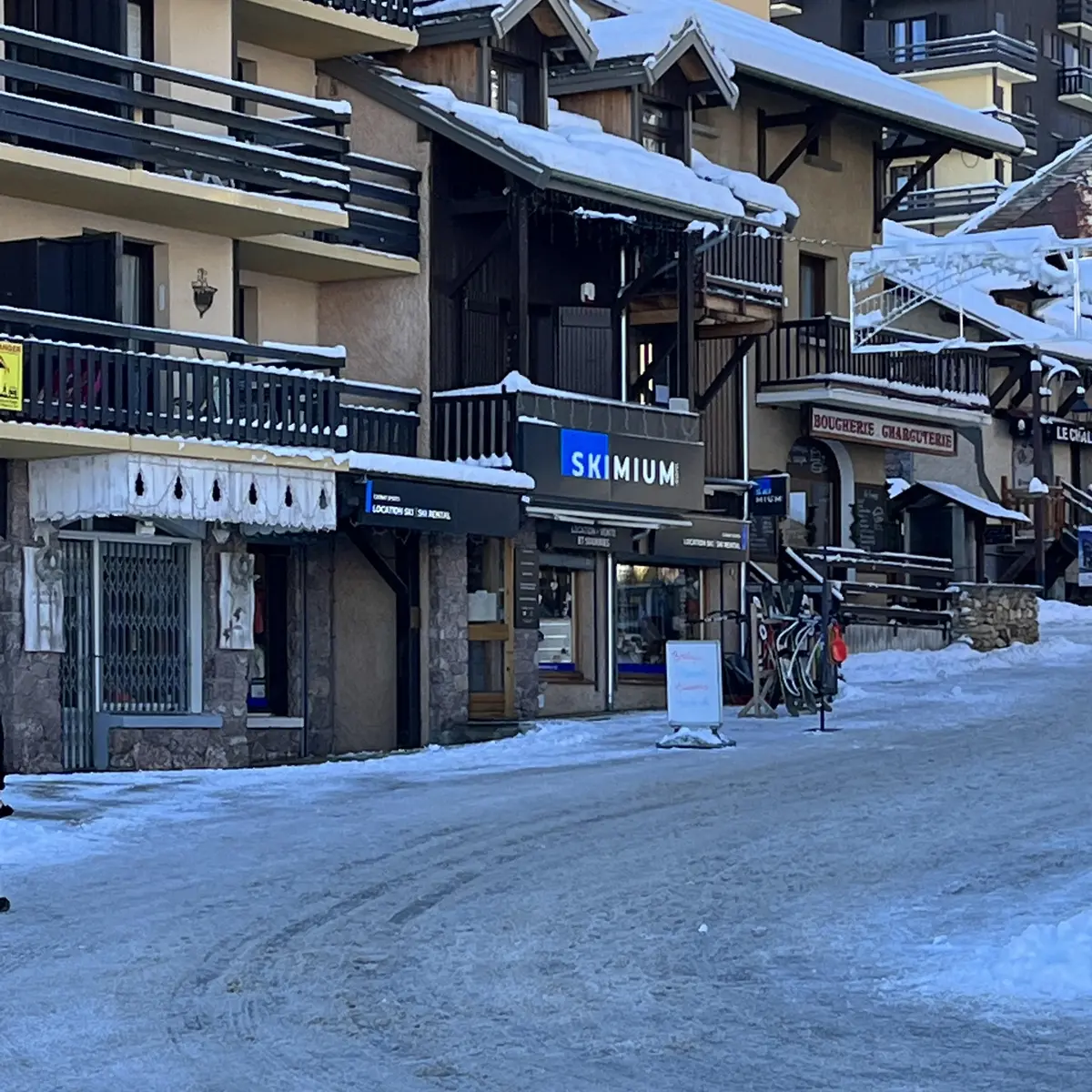 vue extérieur hiver