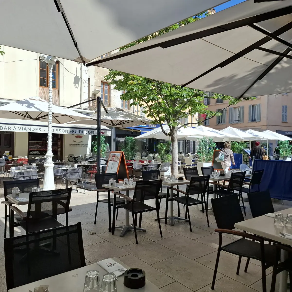 Terrasse du restaurants