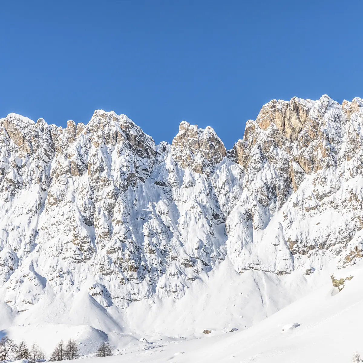 Vue depuis l'ascension du refuge