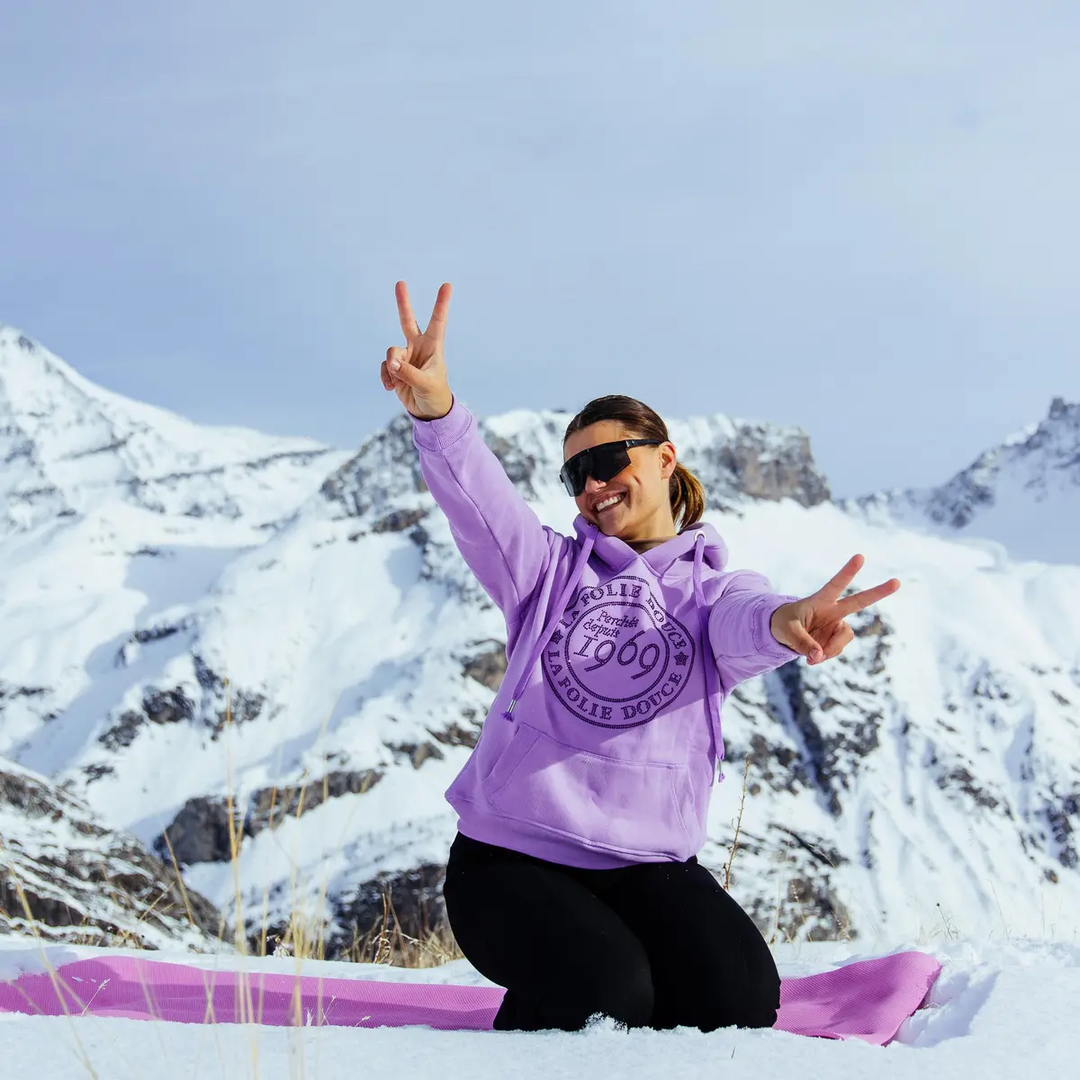 Olga - Yoga - La Folie Douce - Val d'Isère