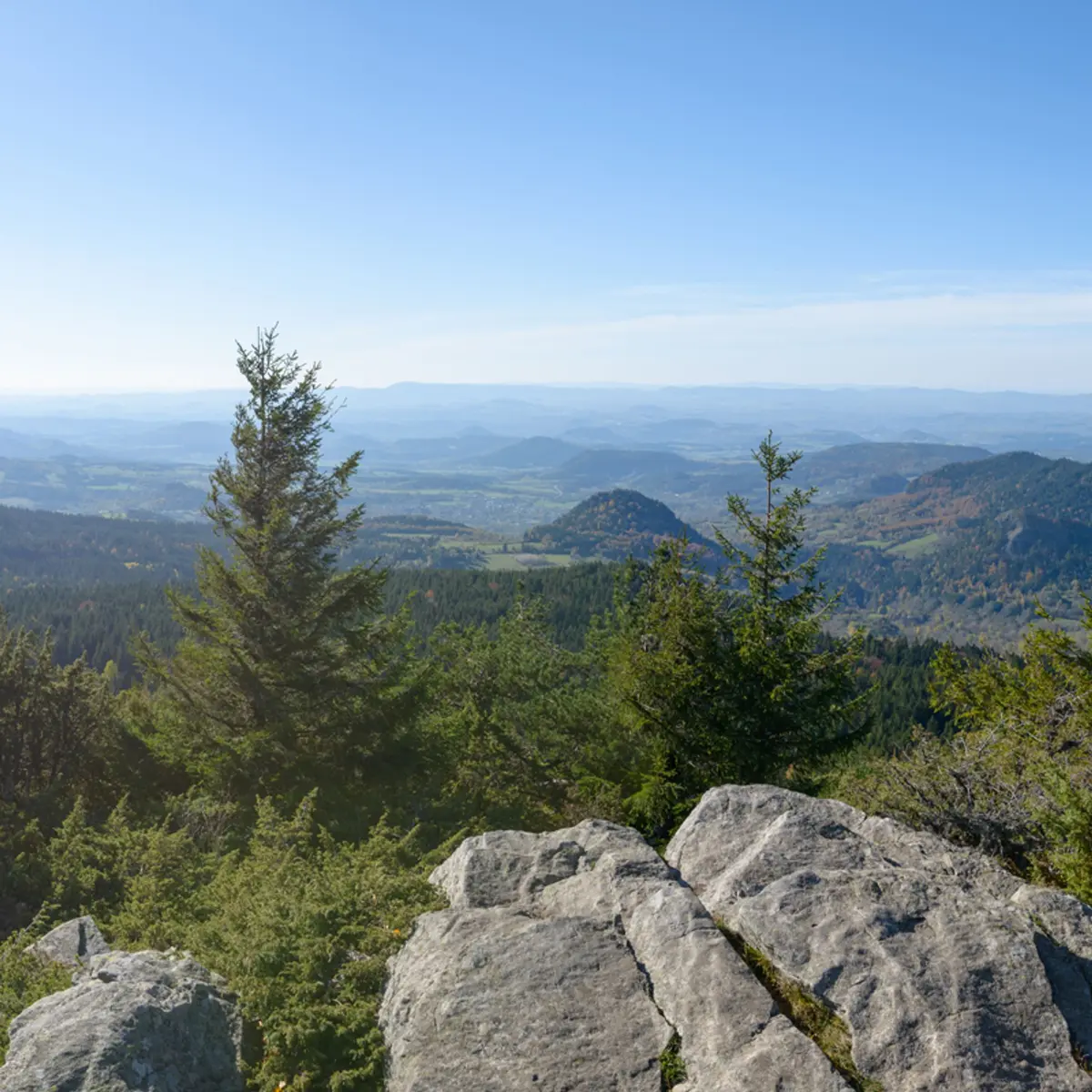 Vue depuis le Testavoyre