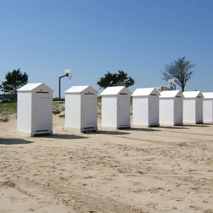Cabañas de playa