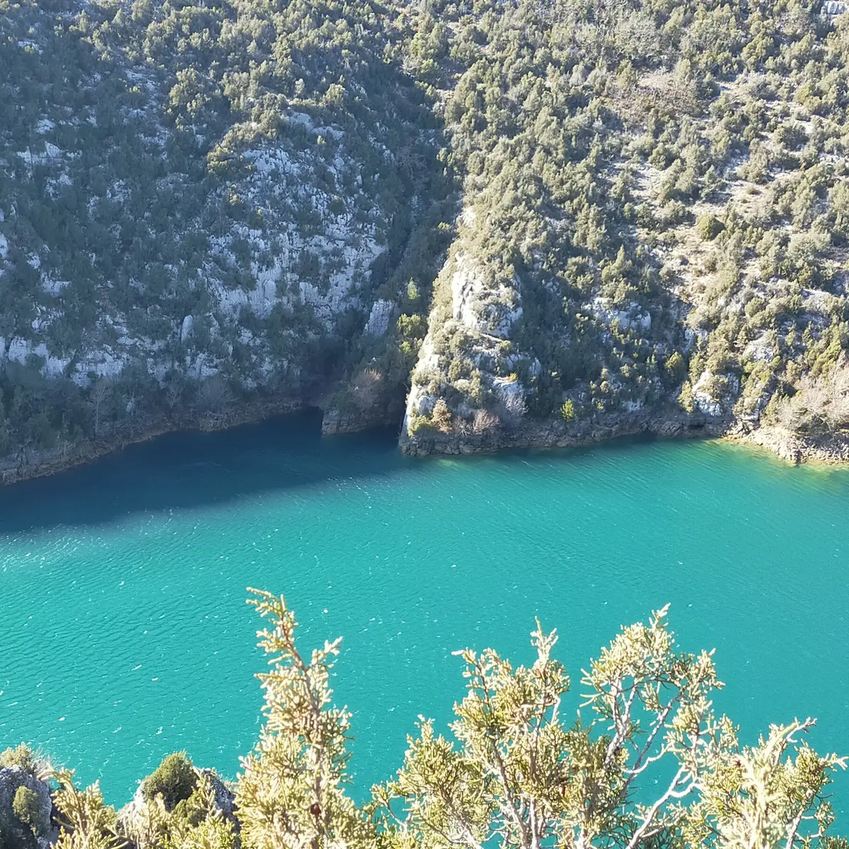 Les eaux turquoise du Verdon