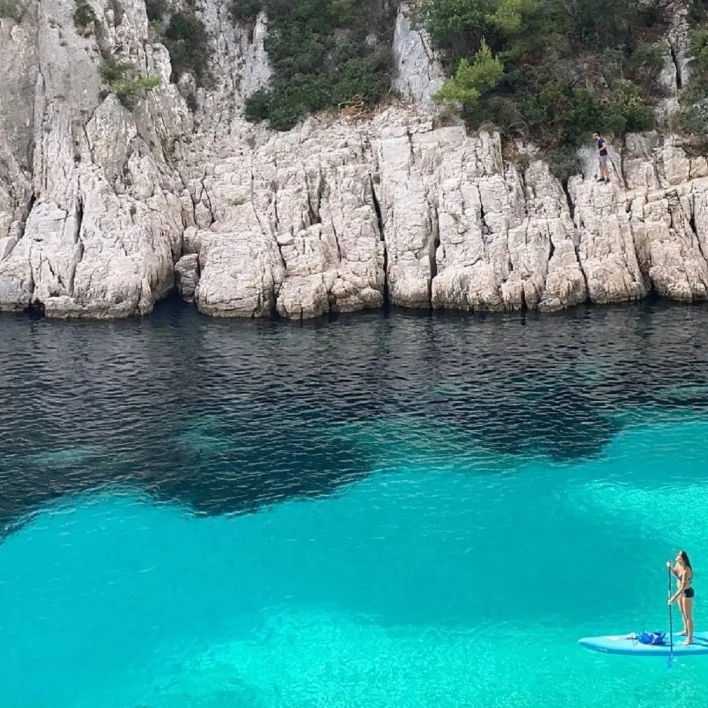 Randonnée en stand-up paddle au départ de Cassis