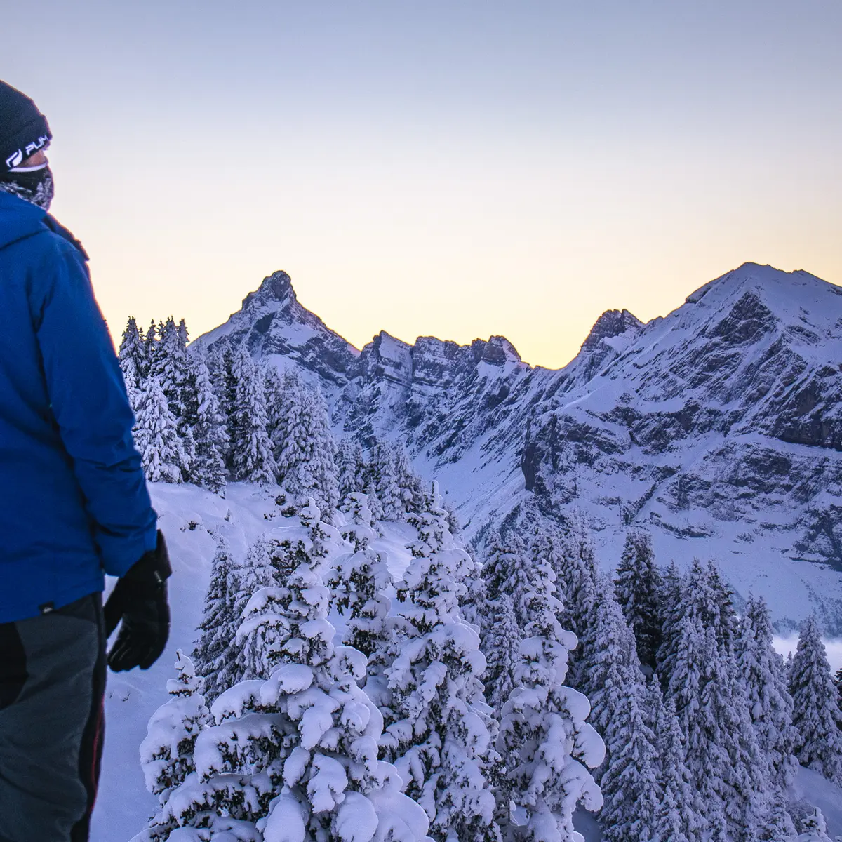 Sortie raquettes à la fermeture des pistes du Col de Pierre Carrée
