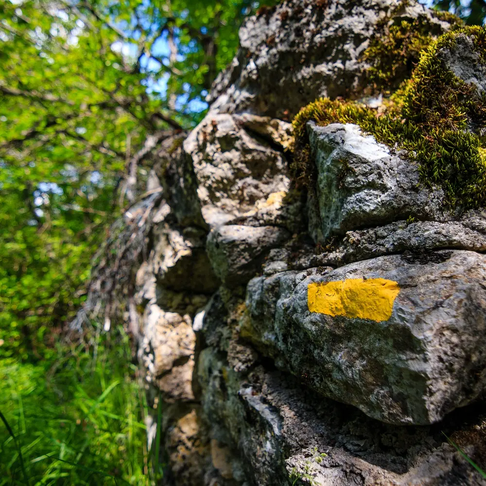 Balisage randonnée Tour de courchons