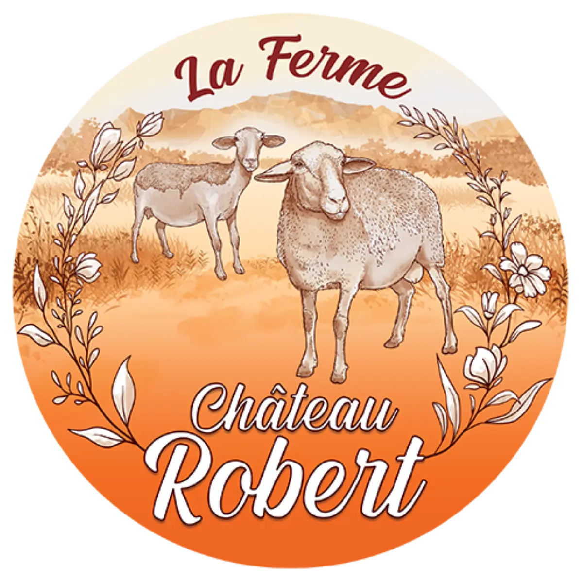 Logo La ferme de Château Robert.