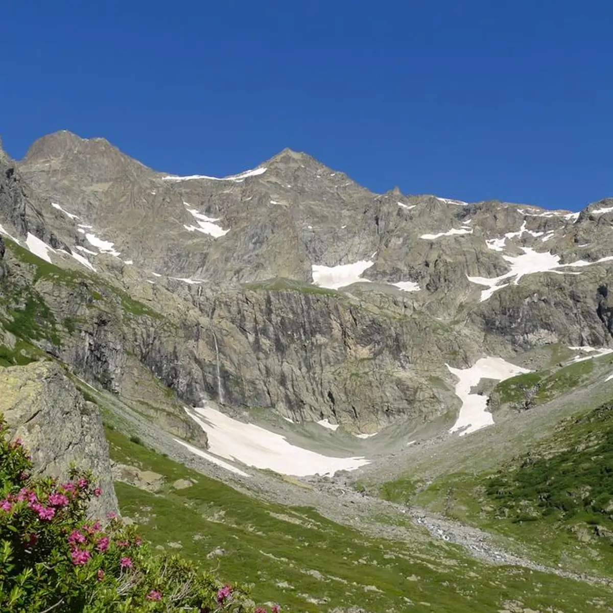 Le vallon de Jas Lacroix, sur la commune de Vallouise