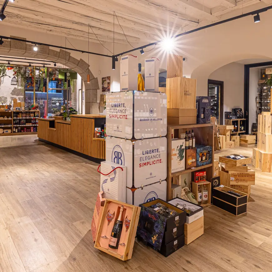 Intérieur du magasin