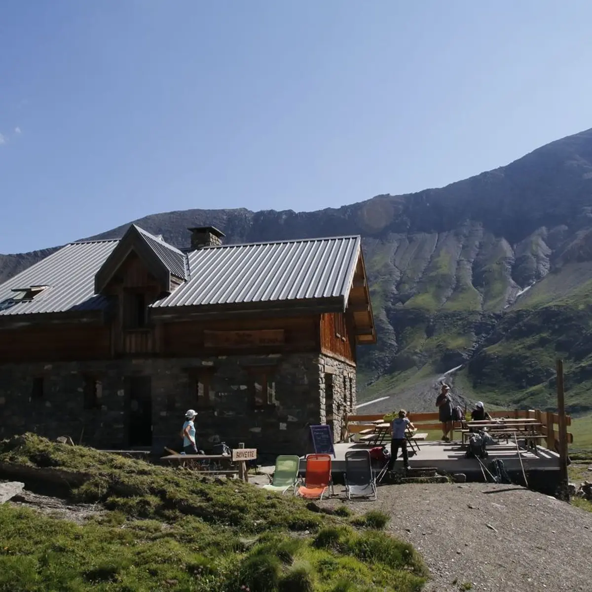 Le refuge du Goléon