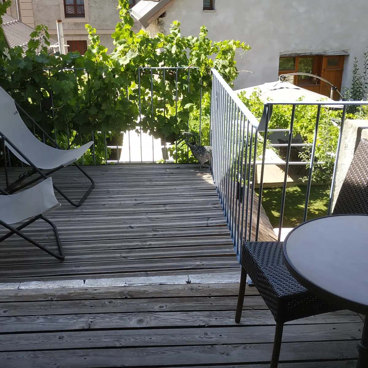 Terrasse, coin détente