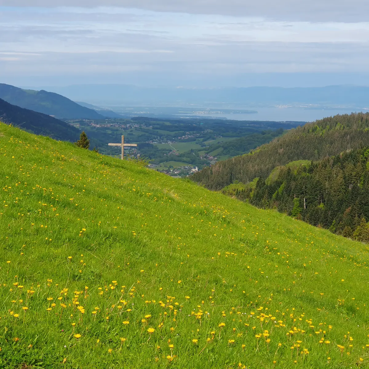 Vue depuis la Bonne Eau