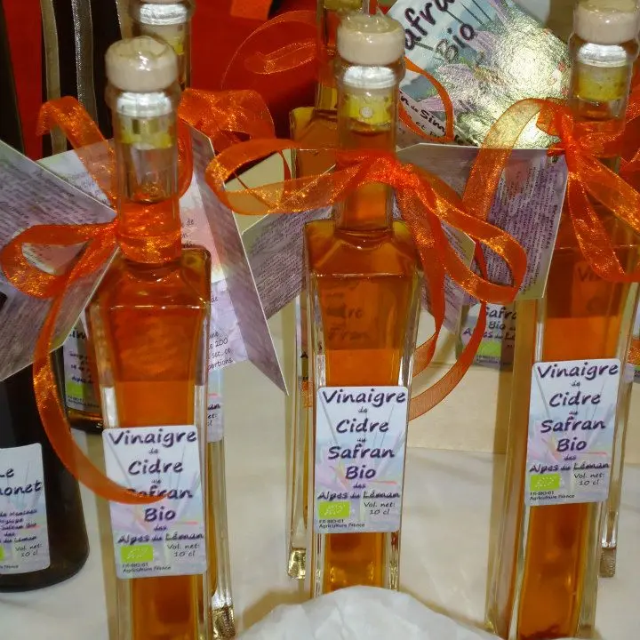 Vinaigre de Cidre au Safran