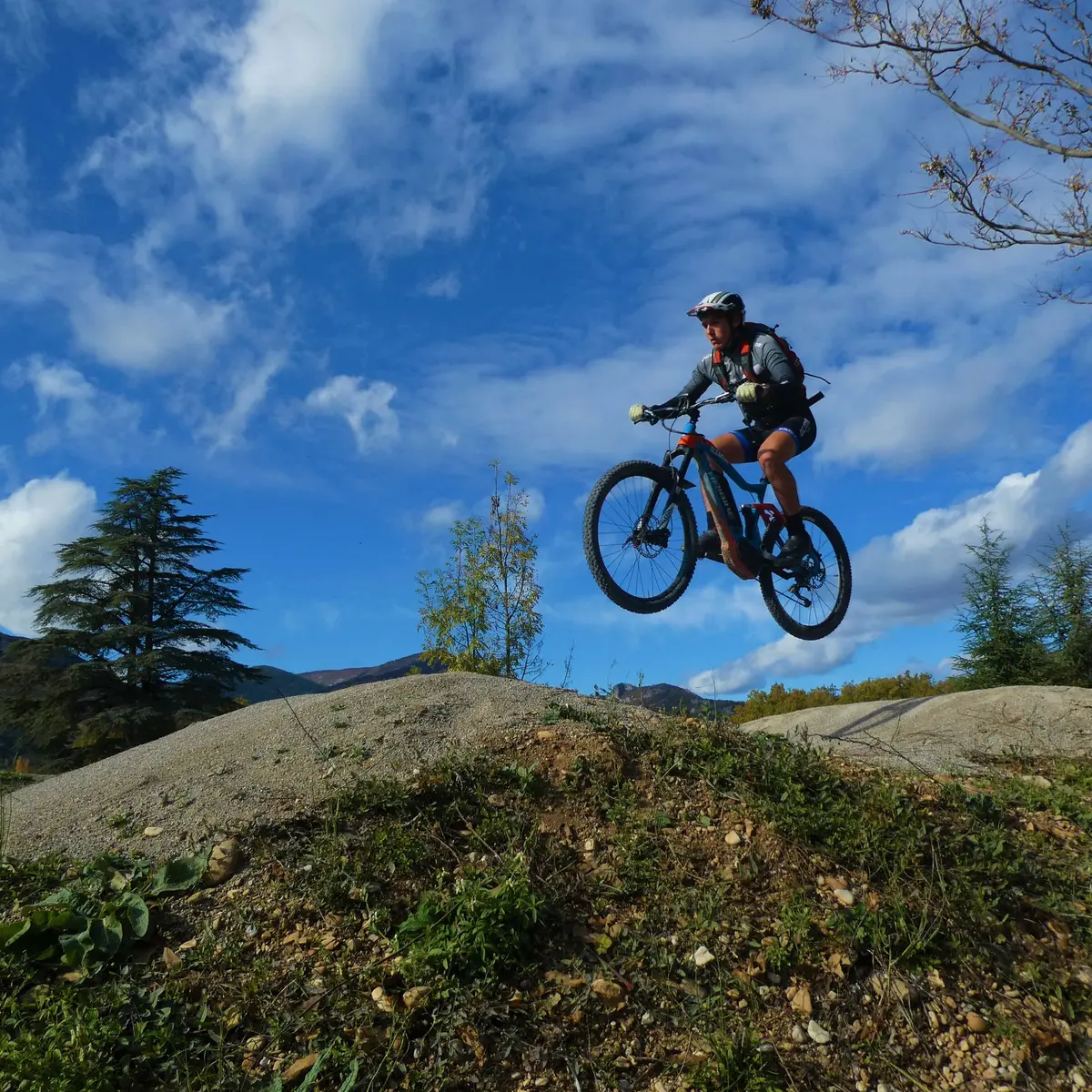 On se fait plaisir sur le parcours de bosses !