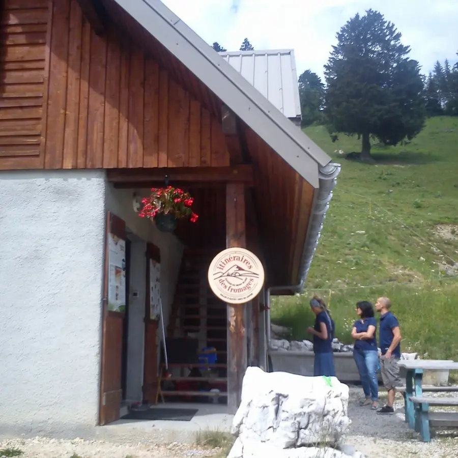 Sur le site estival de l'alpage de la Combe des Villards