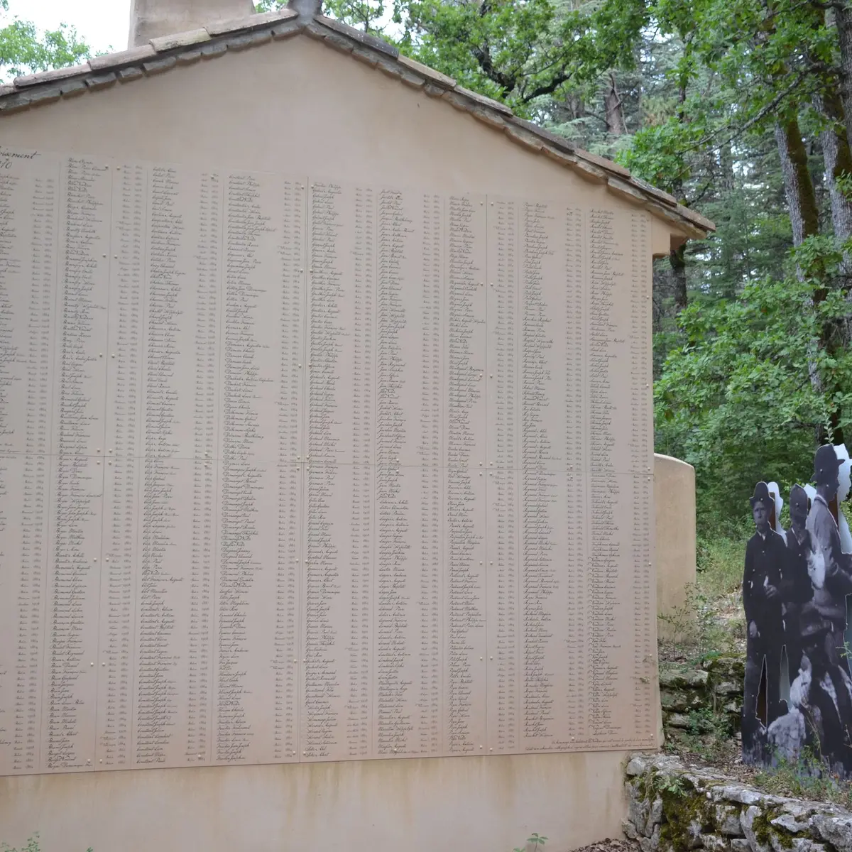 Pignon du Pavillon de Rolland