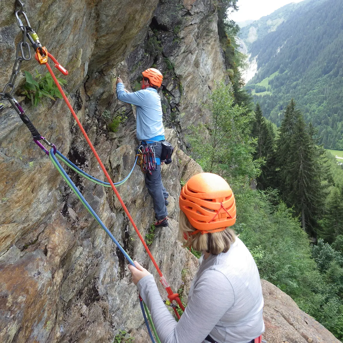 Grande voie - les Contamines Montjoies