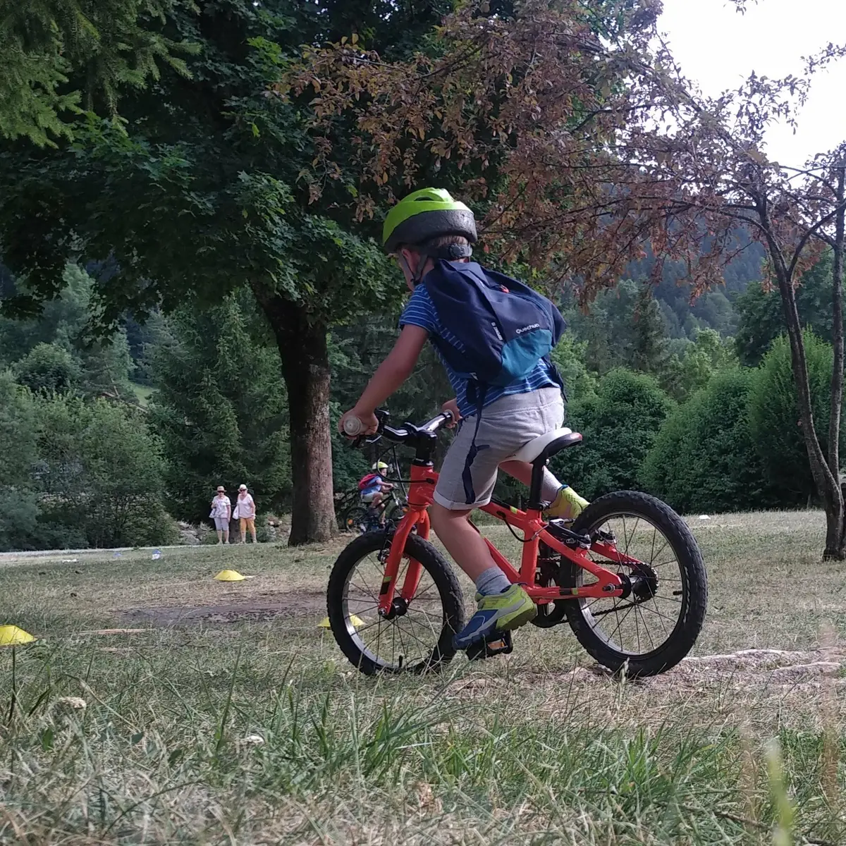 VTT 5-7 ans stage biclou au Grand-Bornand