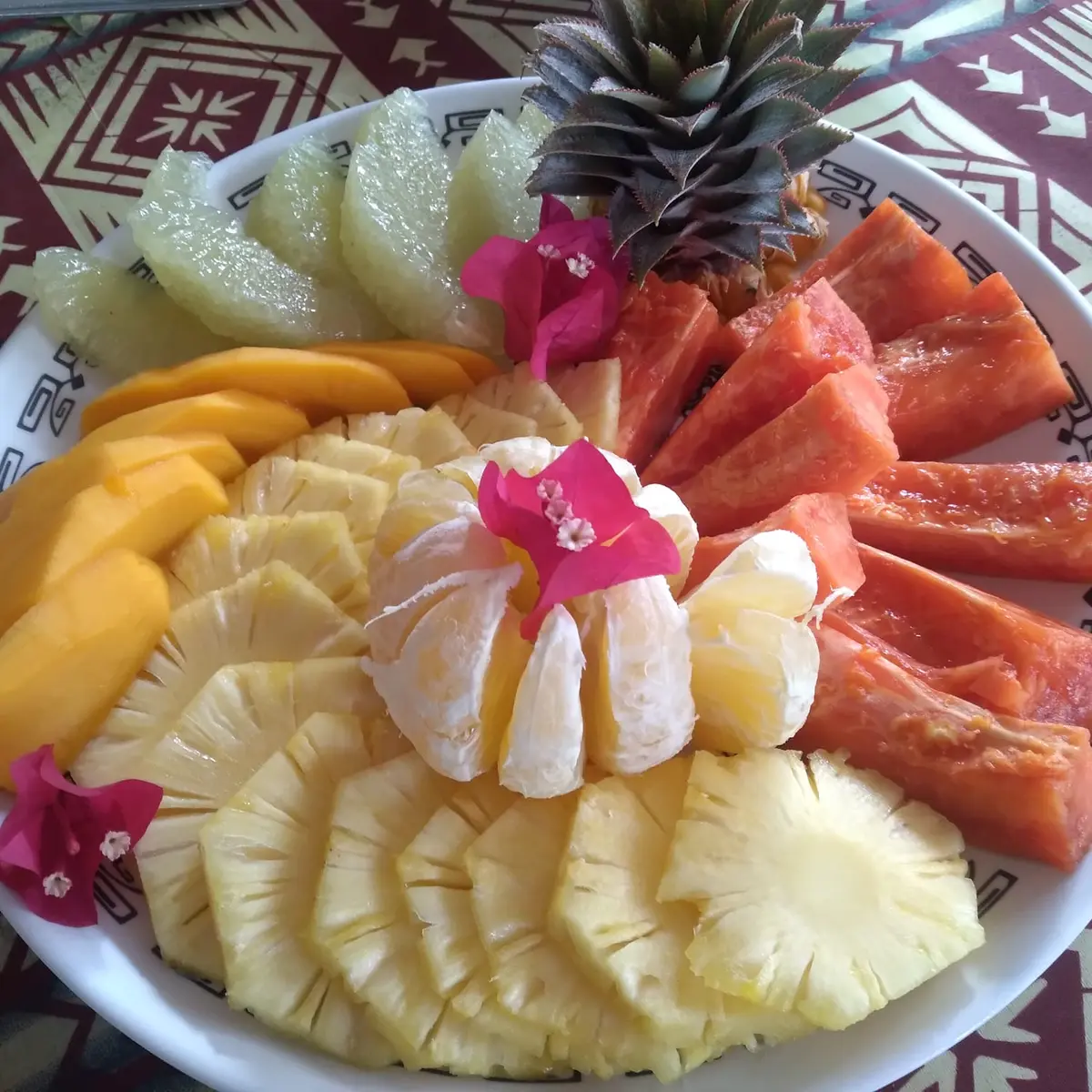 Plat de fruits