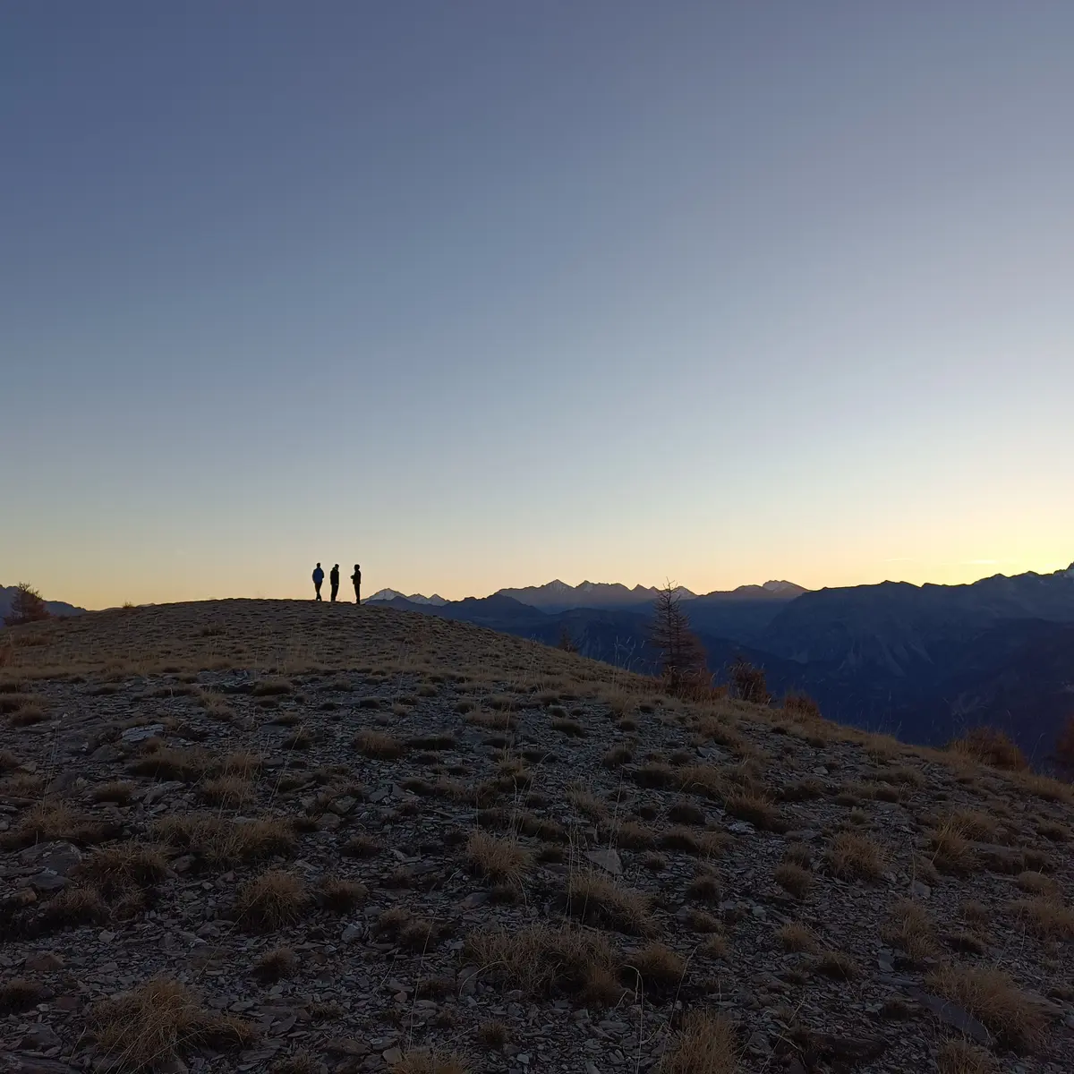 Lever de soleil à Notre Dame des Neiges