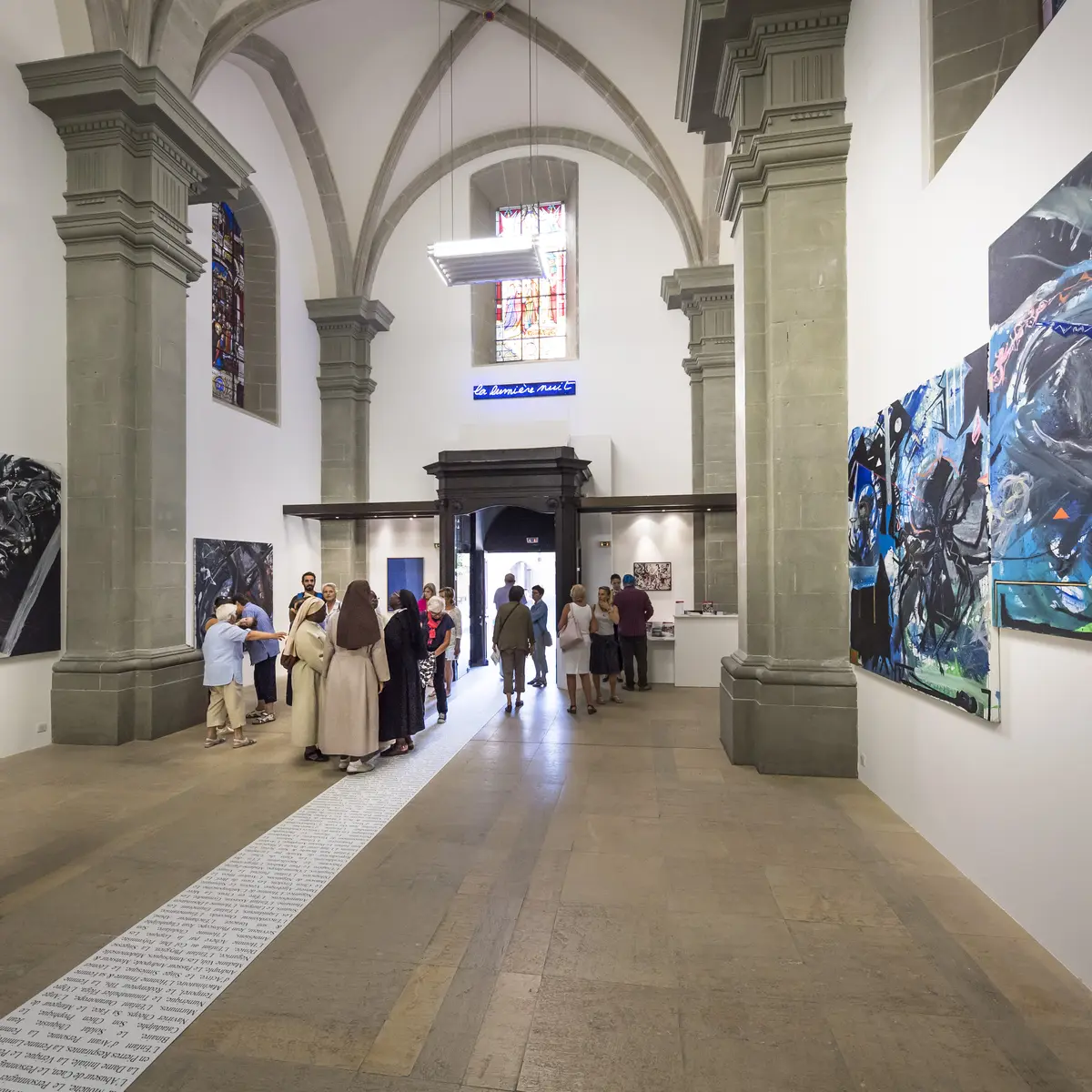 Exposition Valère Novarina à la Chapelle de la Visitation