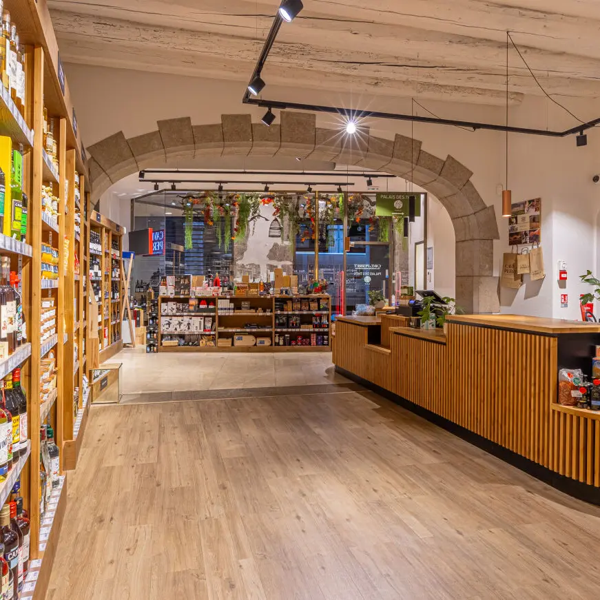 Intérieur du magasin