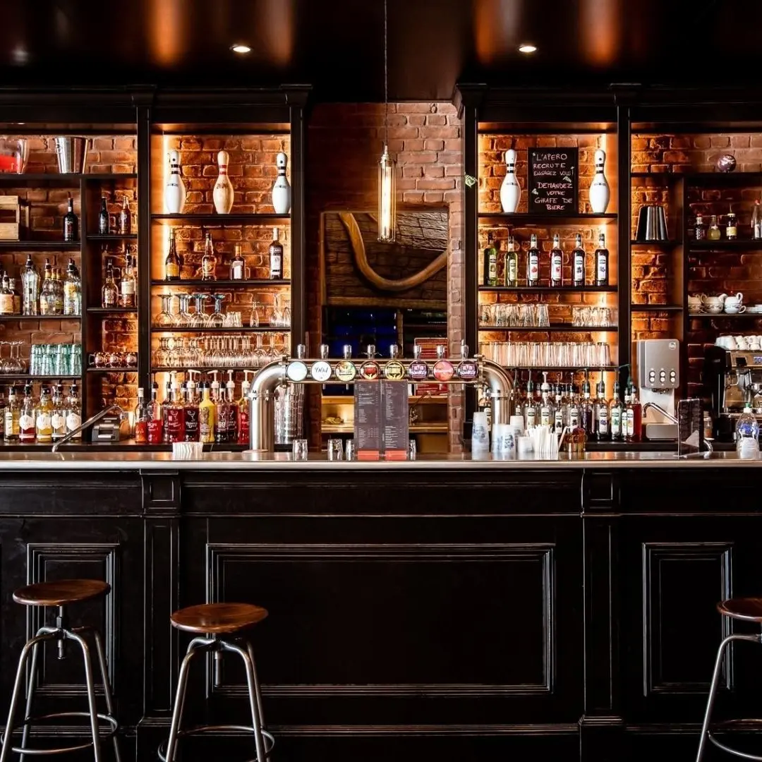 Côté Pile, le bar du bowling LE BAR COSY PAR EXCELLENCE Pour prendre u