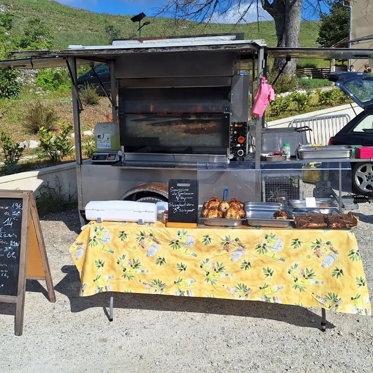 Stand rôtisserie