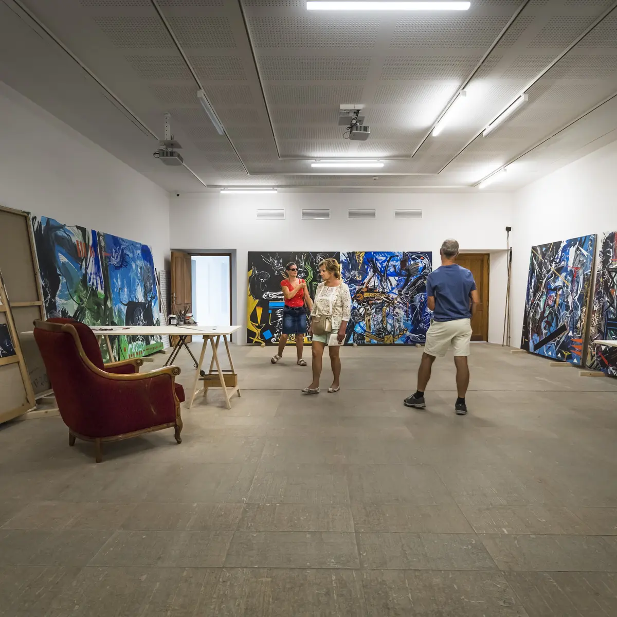 Exposition Valère Novarina à la Chapelle de la Visitation