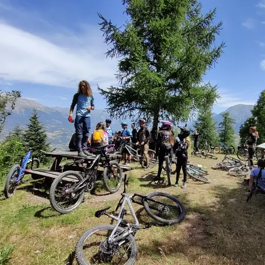 Descente des Orres par le Chef-Lieu - Itinéraire VTT & enduro_Les Orres
