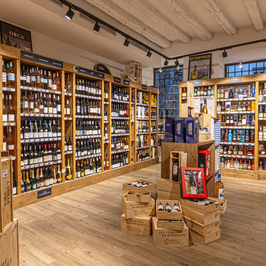 Intérieur du magasin