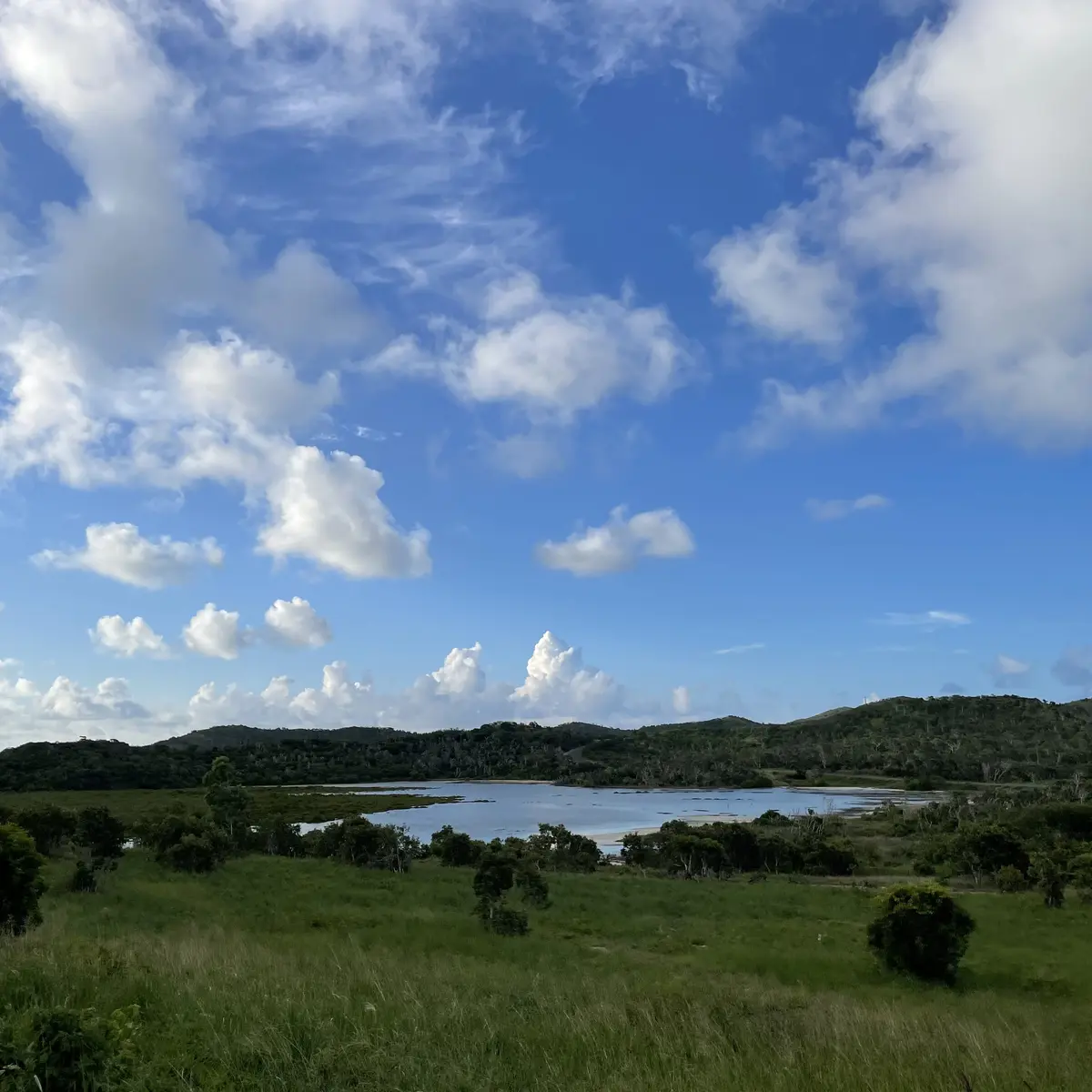paysage, terrain, camping, bora bora beach, poum, grand nord