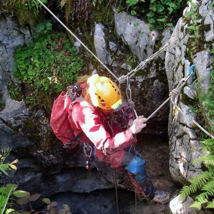 spéléo initiation verticale Belesta