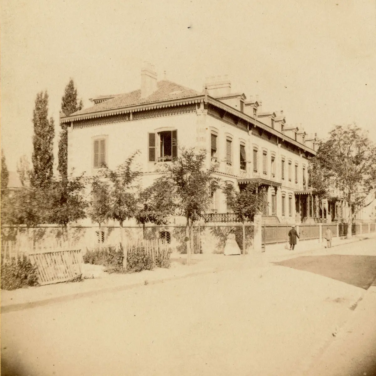 Photographie stéréoscopique, vers 1865