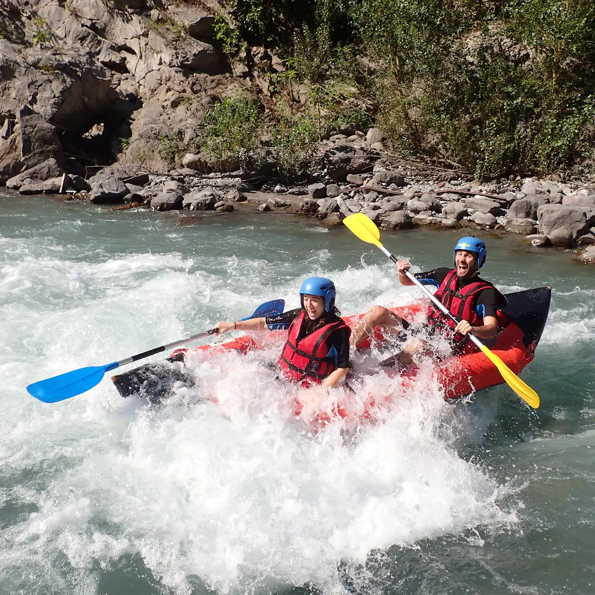 Kayak sur le Var