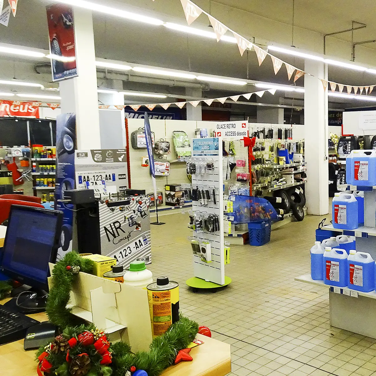 Intérieur du magasin