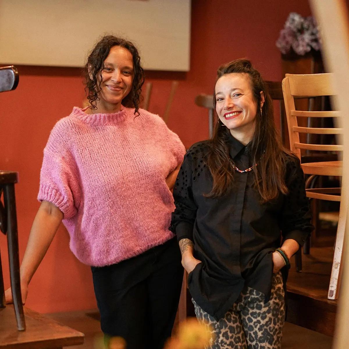 Sarah Coradidi-Januel et Anne Deltour