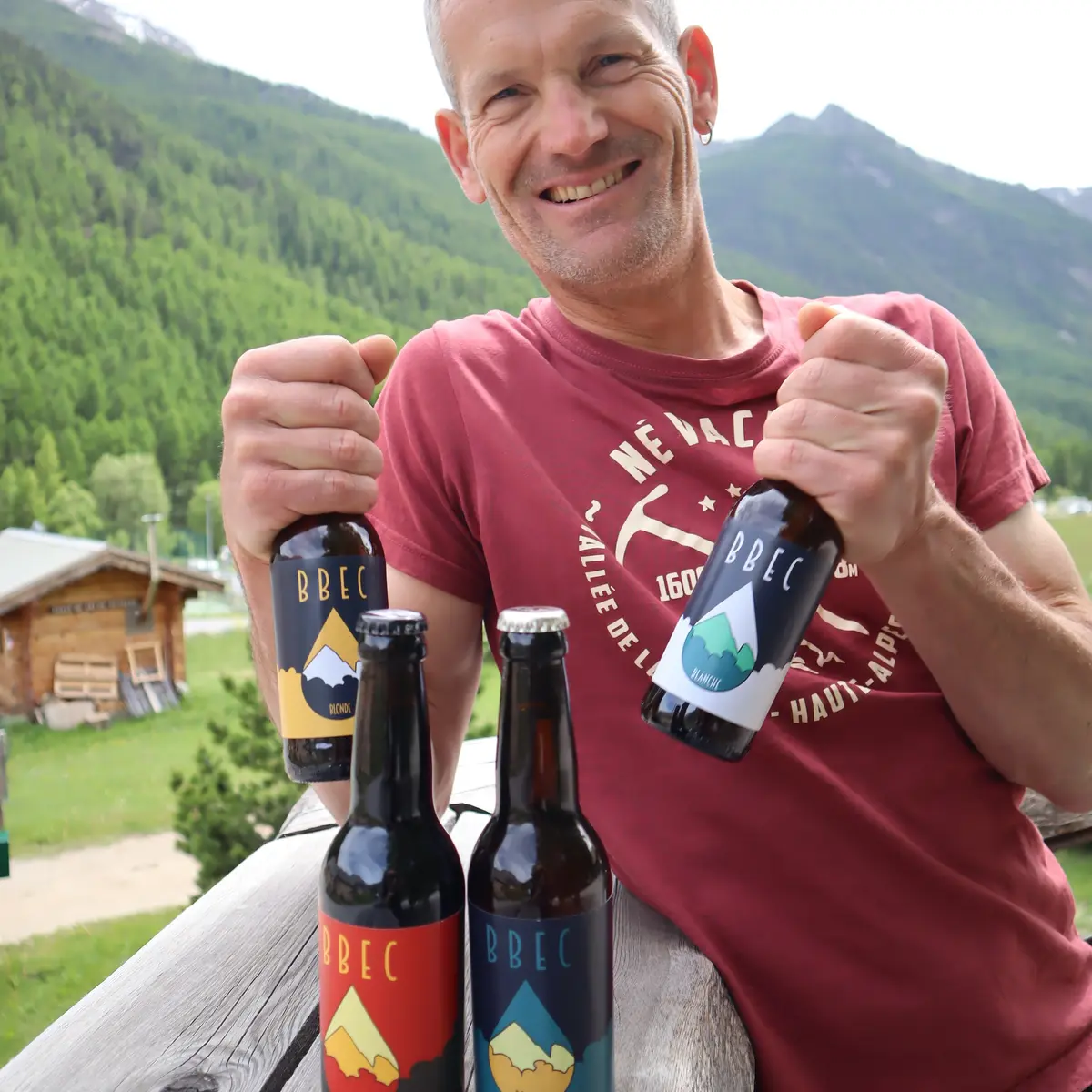 Antoine, créateur de la brasserie en Clarée